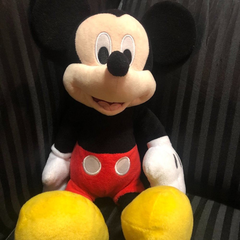 Mickey Mouse Denim Plush (AE) & Traditional Mickey - Picture 7 of 7